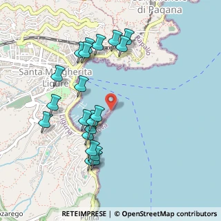 Mappa Molo Foraneo, 16038 Santa Margherita Ligure GE, Italia (0.5145)