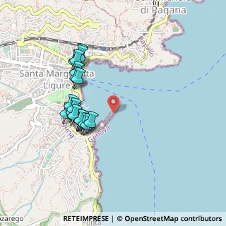 Mappa Molo Foraneo, 16038 Santa Margherita Ligure GE, Italia (0.4435)