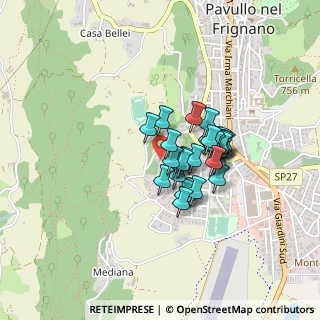 Mappa Via Adolfo Consolini, 41026 Pavullo Nel Frignano MO, Italia (0.3)