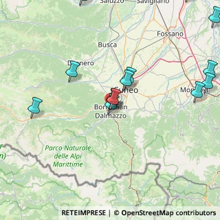 Mappa Via Giovanni Lovera, 12010 Borgo San Dalmazzo CN, Italia (21.61357)