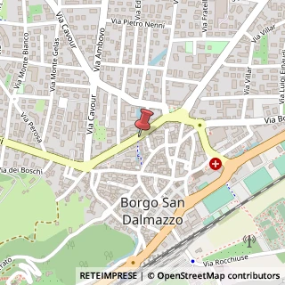 Mappa Via Giovanni Lovera, 56, 12011 Borgo San Dalmazzo, Cuneo (Piemonte)