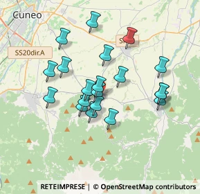 Mappa Via Guglielmo Abate, 12016 Peveragno CN, Italia (3.105)