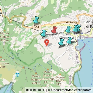 Mappa Via Baiucca, 16038 Santa Margherita Ligure GE, Italia (1.00846)