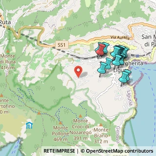 Mappa Via Baiucca, 16038 Santa Margherita Ligure GE, Italia (1.0655)