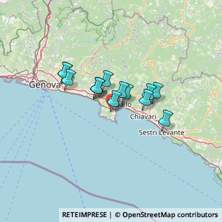 Mappa Via Baiucca, 16038 Santa Margherita Ligure GE, Italia (9.74143)