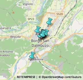 Mappa Via Monsignor Riberi, 12011 Borgo San Dalmazzo CN, Italia (0.52091)