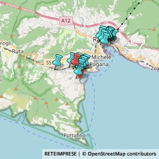 Mappa Vico chiuso alla loggetta, 16038 Santa Margherita Ligure GE, Italia (1.507)