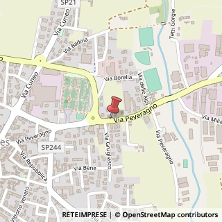 Mappa Via Peveragno, 47, 12012 Boves, Cuneo (Piemonte)