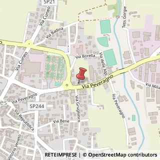Mappa Via Peveragno, 37, 12012 Boves, Cuneo (Piemonte)