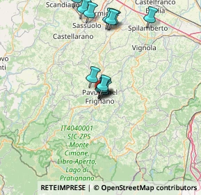 Mappa , 41026 Pavullo Nel Frignano MO, Italia (13.42692)