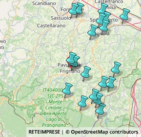 Mappa , 41026 Pavullo Nel Frignano MO, Italia (17.4205)