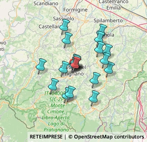 Mappa , 41026 Pavullo Nel Frignano MO, Italia (10.308)