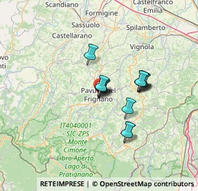 Mappa , 41026 Pavullo Nel Frignano MO, Italia (9.44692)