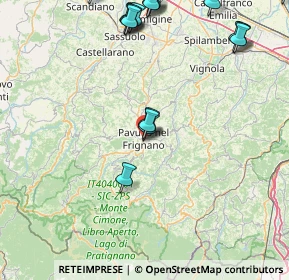 Mappa , 41026 Pavullo Nel Frignano MO, Italia (22.25)