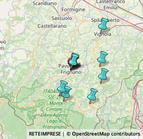 Mappa , 41026 Pavullo Nel Frignano MO, Italia (8.65182)