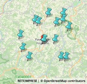 Mappa , 41026 Pavullo Nel Frignano MO, Italia (7.43333)