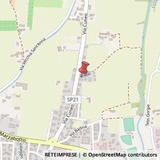Mappa Via Cuneo, 48, 12012 Boves, Cuneo (Piemonte)