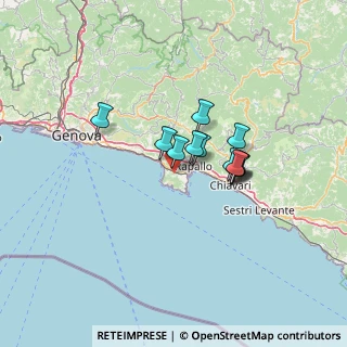 Mappa Via Privata dei Giuntini, 16038 Santa Margherita Ligure GE, Italia (9.20167)