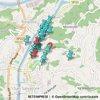 Mappa Via Cò de Villa, 16030 Cogorno GE, Italia (0.36429)