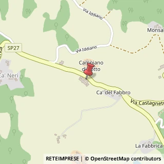 Mappa Via Verica, 66, 41026 Pavullo nel Frignano, Modena (Emilia Romagna)