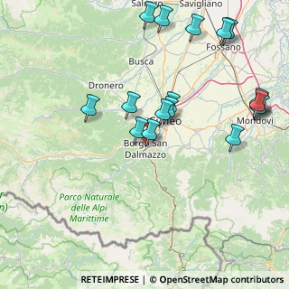 Mappa Via Ambovo, 12011 Borgo San Dalmazzo CN, Italia (18.65176)