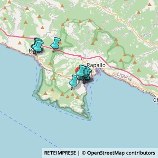 Mappa Viale la Torre, 16038 Santa Margherita Ligure GE, Italia (2.66929)