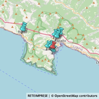 Mappa Viale la Torre, 16038 Santa Margherita Ligure GE, Italia (2.22727)
