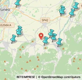 Mappa Strada Marano, 12016 Peveragno CN, Italia (4.8975)