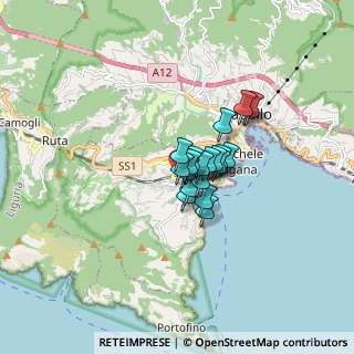Mappa Via Buonincontri, 16038 Santa Margherita Ligure GE, Italia (0.926)