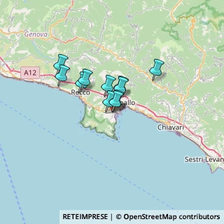 Mappa Via Buonincontri, 16038 Santa Margherita Ligure GE, Italia (4.29727)