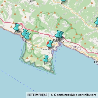 Mappa Via Buonincontri, 16038 Santa Margherita Ligure GE, Italia (4.75273)