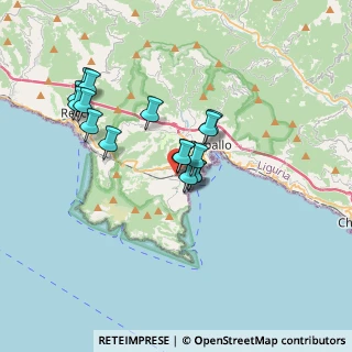 Mappa Via Buonincontri, 16038 Santa Margherita Ligure GE, Italia (3.01313)