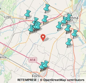 Mappa Via Roncalceci, 48125 Filetto RA, Italia (8.039)