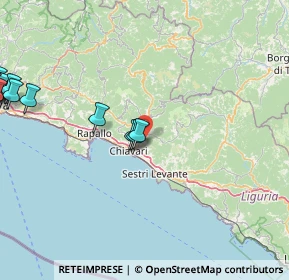 Mappa Via degli Ulivi, 16030 Cogorno GE, Italia (29.226)