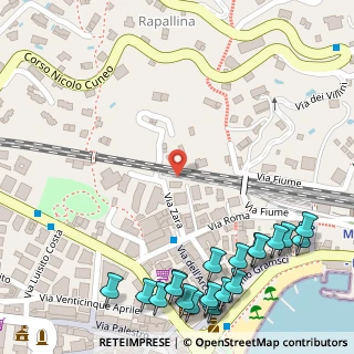 Mappa Via Zara, 16038 Santa Margherita Ligure GE, Italia (0.208)