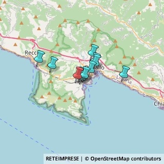 Mappa Via Zara, 16038 Santa Margherita Ligure GE, Italia (1.92364)