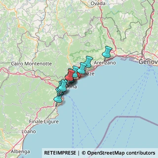 Mappa Via Privata Padre Basilio, 17015 Celle ligure SV, Italia (7.87923)