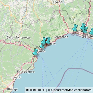 Mappa Via Privata Padre Basilio, 17015 Celle ligure SV, Italia (19.40818)