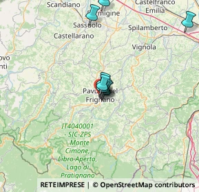 Mappa Viale Guglielmo Marconi, 41026 Pavullo Nel Frignano MO, Italia (24.58889)