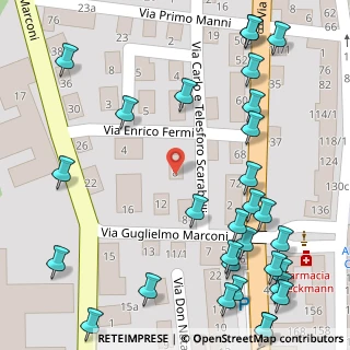 Mappa Via Guglielmo Marconi, 41026 Pavullo nel Frignano MO, Italia (0.09333)