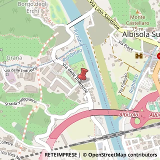 Mappa Via delle Industrie, 57-21, 17012 Albenga, Savona (Liguria)