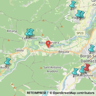 Mappa Via del Potasso, 12010 Roccasparvera CN, Italia (3.64091)