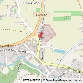 Mappa Via Mellana, 39, 12012 Boves CN, Italia, 12012 Boves, Cuneo (Piemonte)