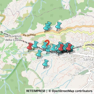 Mappa Via Crosa dell'Oro, 16038 Santa Margherita Ligure GE, Italia (0.36296)