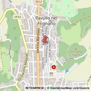 Mappa Via Giardini, 124, 41026 Pavullo nel Frignano, Modena (Emilia Romagna)