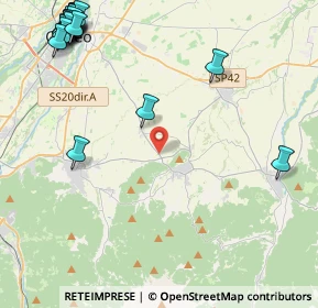 Mappa SP 5, 12020 Cuneo CN (6.593)