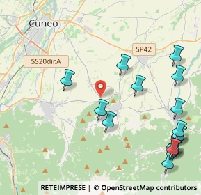 Mappa SP 5, 12020 Cuneo CN (5.54563)