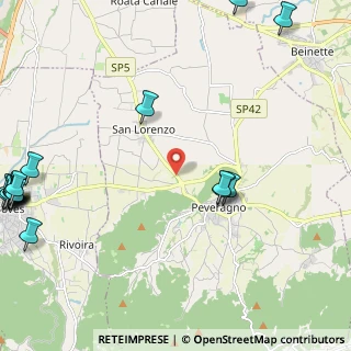 Mappa SP 5, 12020 Cuneo CN (3.68)