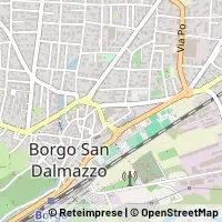 Karte Borgo San Dalmazzo