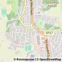 Mapa Pavullo nel Frignano